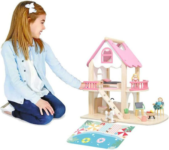 Zita Toys Ξύλινο Κουκλόσπιτο