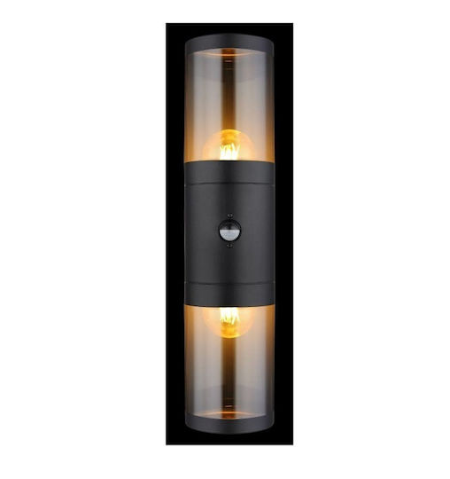 Globo Lighting Wall-Mounted Outdoor Spot Light E27 IP44 10.2x42εκ.