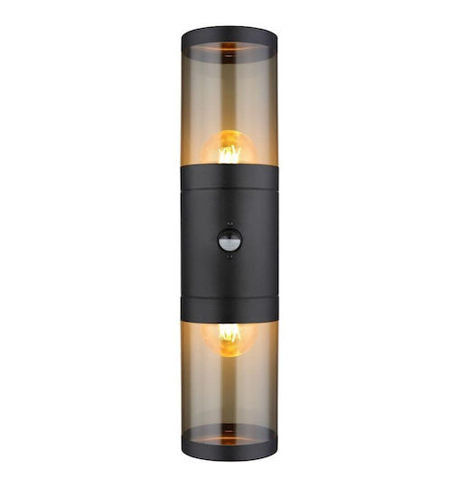 Globo Lighting Wall-Mounted Outdoor Spot Light E27 IP44 10.2x42εκ.