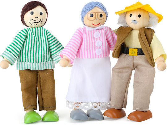 Small Foot Bending Dolls "Farm" Păpușă pentru căsuță de păpuși