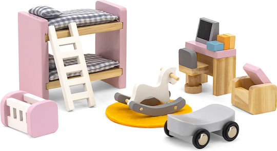 Viga Toys Căsuță de păpuși din lemn