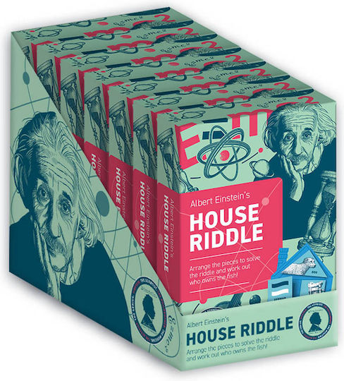 Professor Puzzle House Riddle Γρίφος από Ξύλο για 8+ Ετών