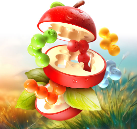 Smart Apple Puzzler Kunststoff Rätsel für 8+ Jahre 285-SG417