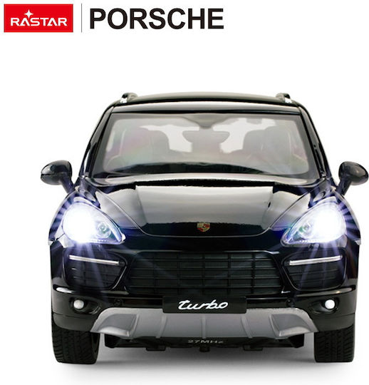 Rastar Cayenne Turbo Teleghidat Mașină 2WD Negru