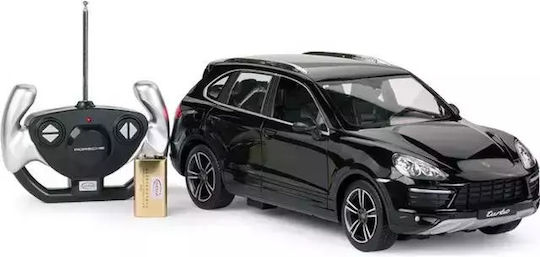 Rastar Cayenne Turbo Teleghidat Mașină 2WD Negru