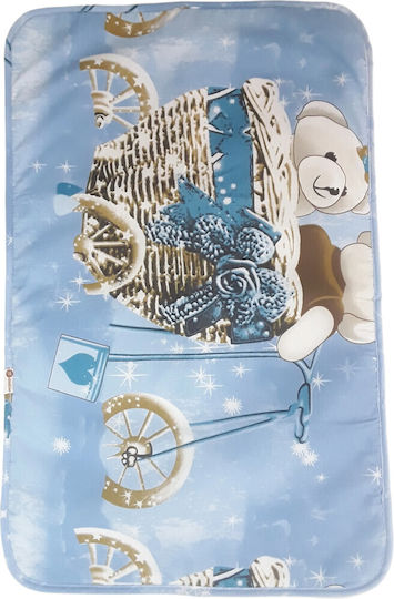 Beboulino Dreams Waterproof Changing Pad Blue 50x80cm.