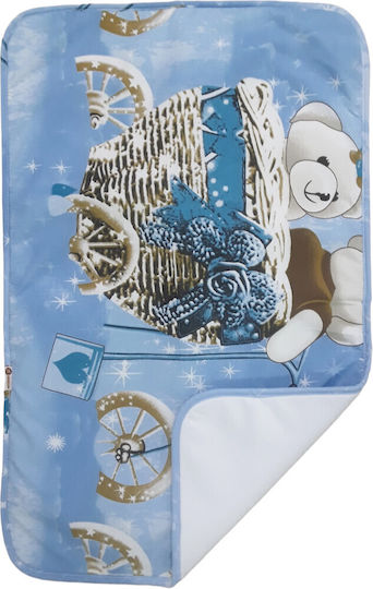 Beboulino Dreams Waterproof Changing Pad Blue 50x80cm.