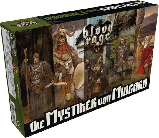 Επιτραπέζιο Παιχνίδι Blood Rage - Mystics of Midgard για 2-4 Παίκτες 14+ Ετών (EN) Asmodee