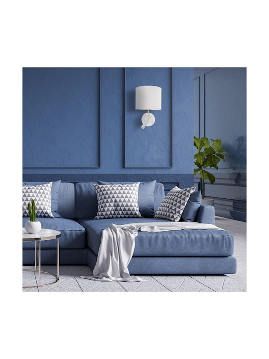 TK Lighting Richi Φωτιστικό Τοίχου Λευκό 25x25εκ. TK Lighting Richi Φωτιστικό Τοίχου Λευκό 25x25εκ.