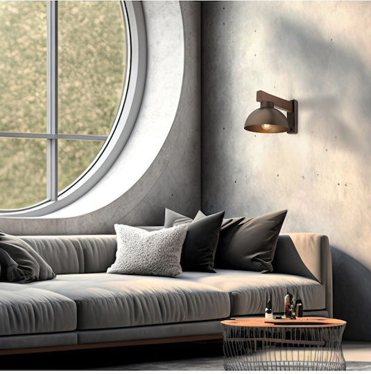 TK Lighting Φωτιστικό Τοίχου Καφέ 18x200εκ. TK Lighting Φωτιστικό Τοίχου Καφέ 18x200εκ.