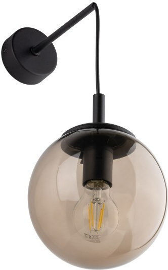 TK Lighting Leuchte Wand mit Fassung E27 Gray 18cm