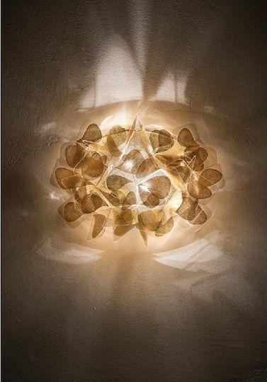 Slamp Clizia Mama Non Mama Модерен Осветително тяло За стена с фасунга E14 Черен 32x28см.
