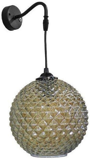 Heronia Lamp Wall Black 20x20x40cm Heronia Lamp Wall Black 20x20x40cm