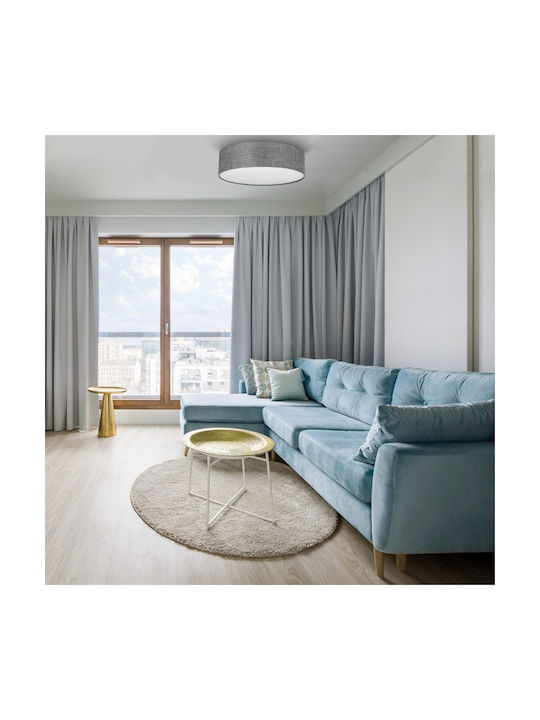 TK Lighting Πλαφονιέρα Οροφής 60εκ. Πράσινη με Ντουί E27