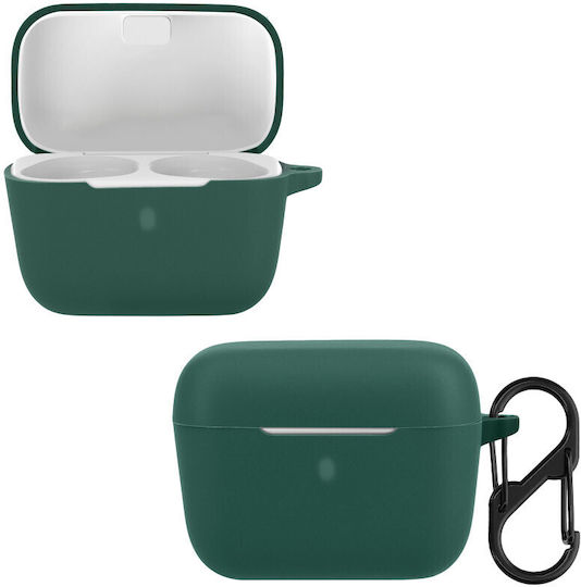 Husă Sennheiser Cx True Wireless Căști Kwmobile Verde Silicon 55991.80