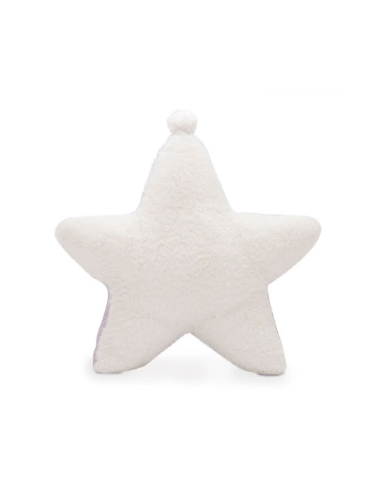 Orange Toys Crib Decorative Pillow Star Orange