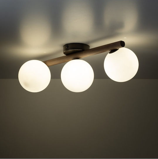 TK Lighting Таванно осветление 47бр Кафяв с Фасунга G9