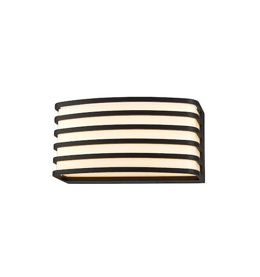 Eurolamp Επιτοίχια Εξωτερική Πλαφονιέρα E27 IP54 20x10x9εκ.