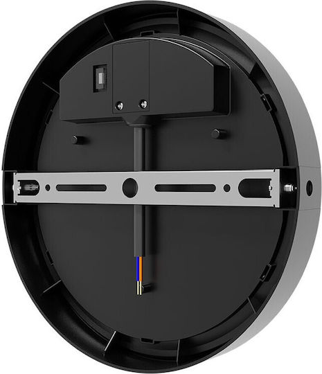 Braytron Επιτοίχια Χελώνα Εξωτερική LED IP65 18W με Ρυθμιζόμενο Λευκό Φως