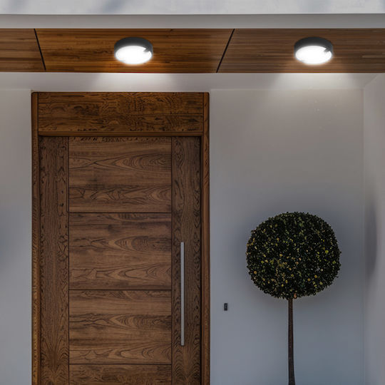 Eurolamp Στεγανή Πλαφονιέρα LED 18W 4000K 22εκ. Eurolamp Στεγανή Πλαφονιέρα LED 18W 4000K 22εκ.