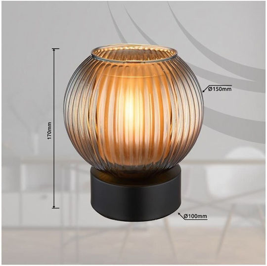 Globo Lighting Dekorative Lampe mit Fassung für E27 Lampe Türkis