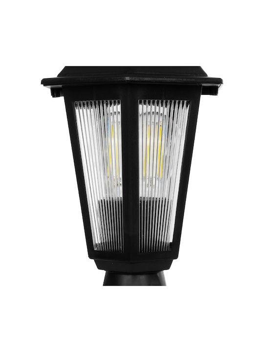 GloboStar Vitro Φωτιστικό Φαναράκι Εξωτερικού Χώρου IP44 για Ντουί E27 Μαύρο