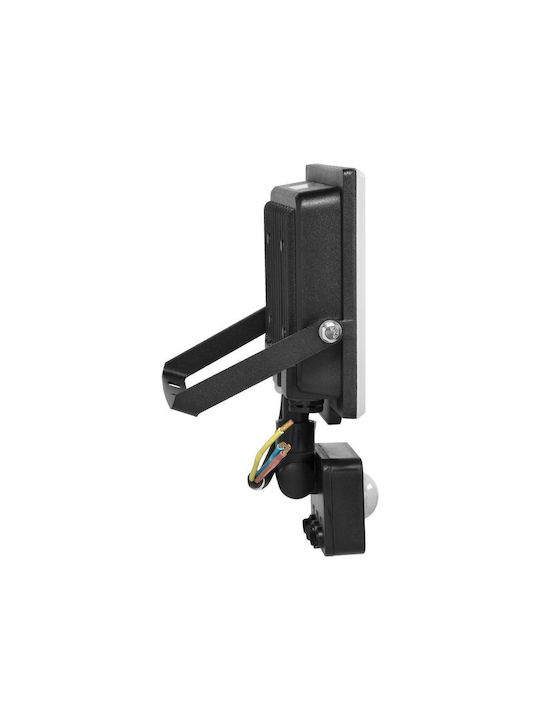 Led Projector Orno Aluminum Polycarbonate White Black 30w Ip44