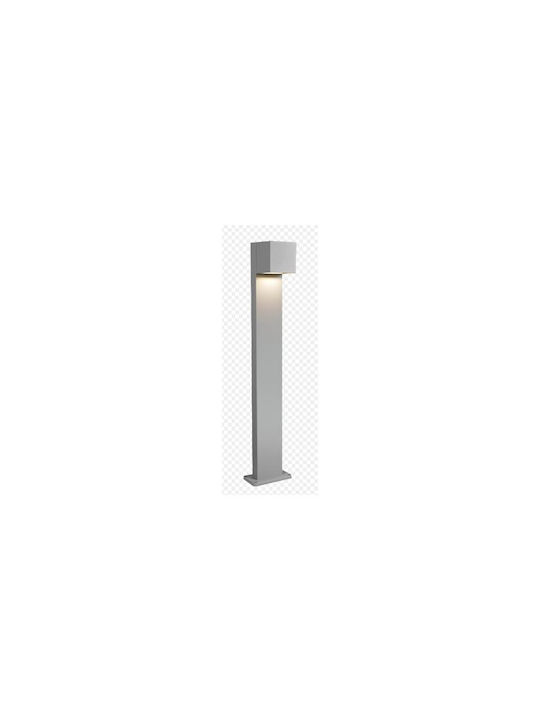 Fos me Outdoor Floor Lamp Small Post LED Outdoor 9W with Natural White Light IP44 White