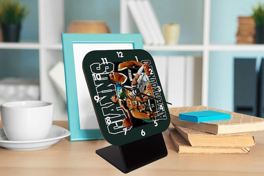 Koupakoupa Wooden Desktop Clock Giannis Antetokounmpo