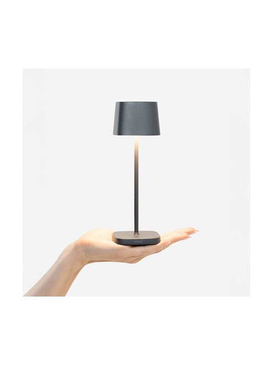Zafferano Lampa De Masă Cu LED Pentru Exterior 2.2W IP65 Gri