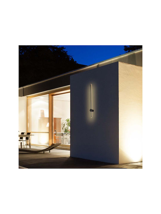 V-TAC Wall-Mounted Linear LED Light IP65 12W with Warm White Light 7.2x65cm