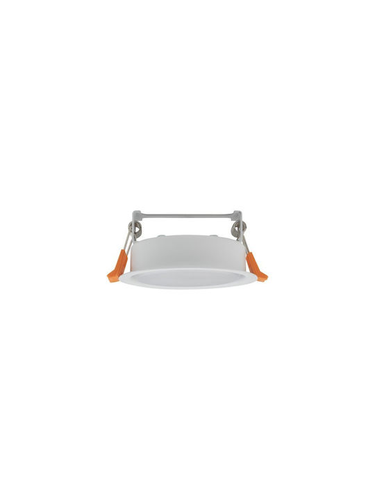 Nowodvorski Round Recessed Spot with Socket GX53 White 1pcs