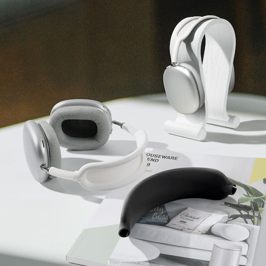 Bentiță Apple Airpods Max Kwmobile Silicon Negru 56698.01