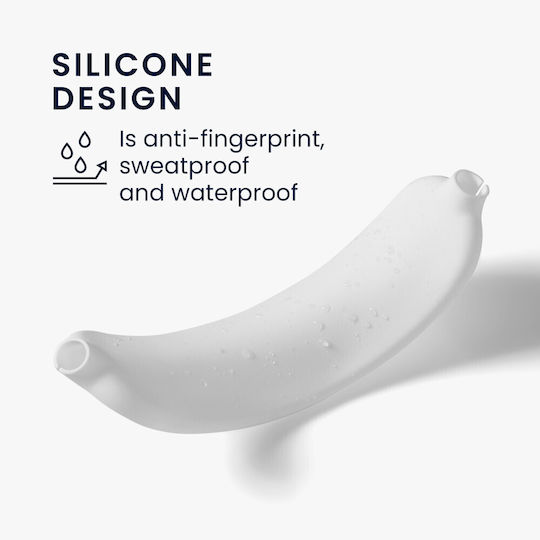 Bentiță Apple Airpods Max Kwmobile Silicon Negru 56698.01