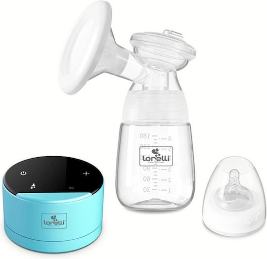 Lorelli Electric Single Breast Pump Daily Comfort Battery and Electric BPA Free Turquoise 180ml