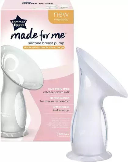 Tommee Tippee Manual Single Breast Pump Made For Me 100ml