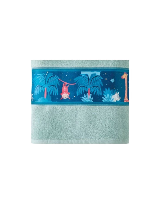 Kentia Set of baby towels 2pcs Tipu Tipu Blue Weight 400gr/m²