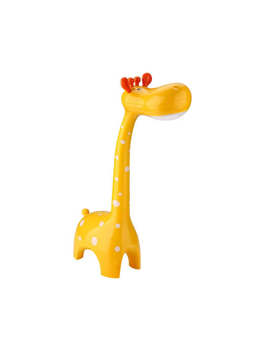 Com Led Kids Desk Lamp Giraffe Orange 9x16x40εκ.