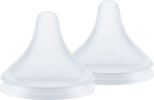 Nuk Perfect Match Silicone Baby Bottle Teats Medium Flow for 3+ months 2pcs