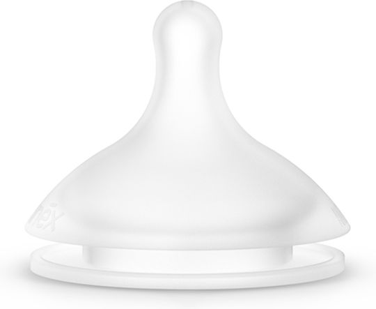 Suavinex Tetine din Silicon de Flux Lent 2buc