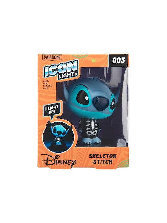 Paladone Παιδικό Φωτιστικό Γραφείου Stitch - Skeleton Μπλε
