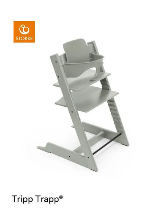Stokke Φορητό Καθισματάκι Φαγητού Πλαστικό για Καρέκλα Tripp Trapp Glacier Green