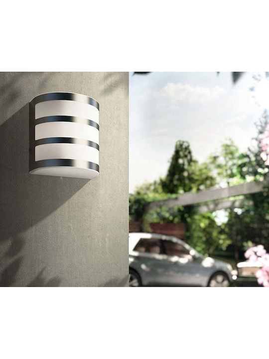 Philips Calgary Wall-Mounted Outdoor Ceiling Light LED IP44 3W with Warm White Light