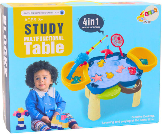 Детска Масичка за Рисуване Син Lean Toys