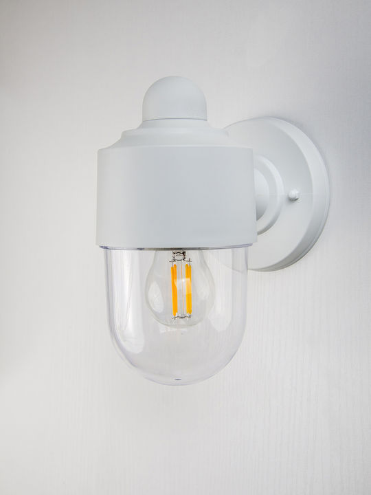 Heronia LP-210 Wall-Mounted Outdoor Lighting E27 IP44 11x11x14.7cm