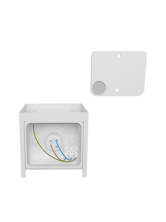 Braytron Wall-Mounted Outdoor Spot G9 IP54 10x10x10cm