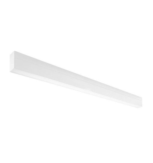 KT Lighting Atlas Commercial Linear LED Ceiling Light Warm White 142cm
