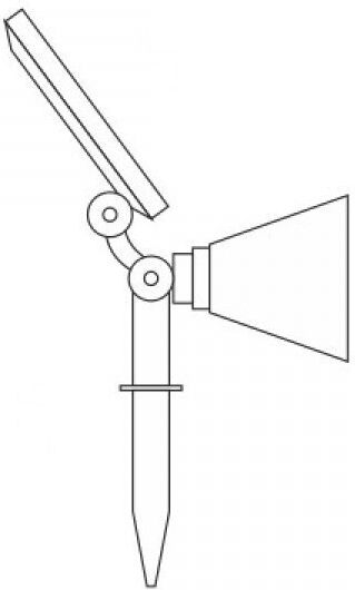 Spot Light Spiked Lampă Solară 4W IP65