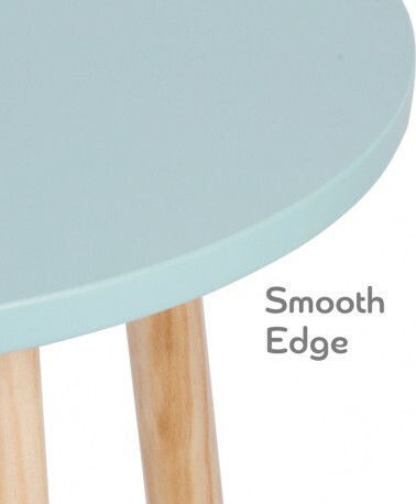 Kindertisch aus Holz Hellblau Classic World
