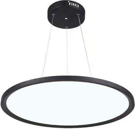 Eurolamp Таванно осветление Баня 40бр Черен с Вграден LED